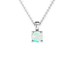 Elegant Round Stone Pendant