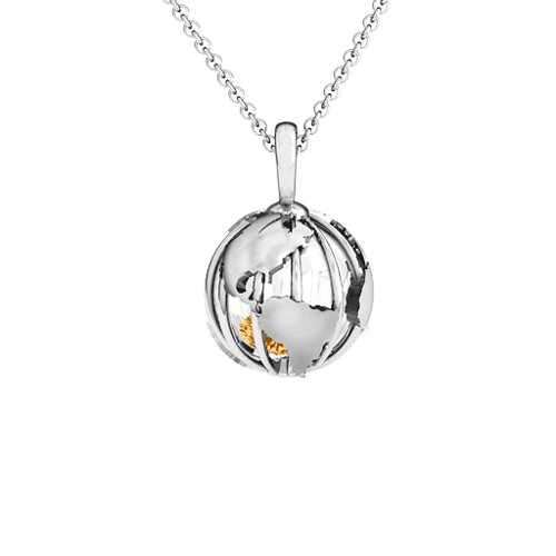 On Top of the World Pendant – Sterling Silver with Citrine
