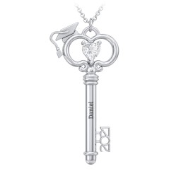 2021 Graduation Key Pendant