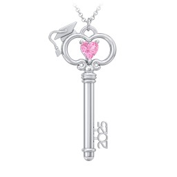 2025 Graduation Key Pendant