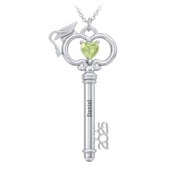 2025 Graduation Key Pendant