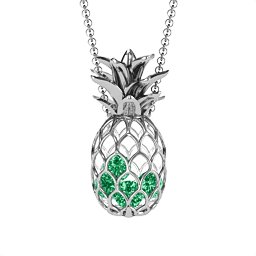Pineapple Cage Necklace