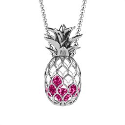 Pineapple Cage Necklace