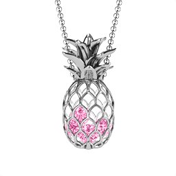 Pineapple Cage Necklace