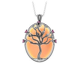 Dearest Descendants Vintage Inspired Family Tree Pendant