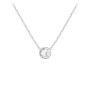Sterling Silver Cubic Zirconia Solitaire Pendant