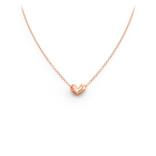 Puffed Heart Pendant