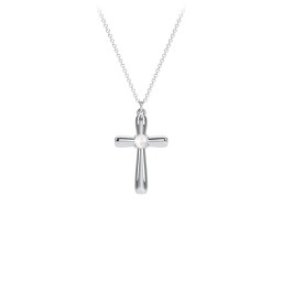 Mini Cross with Birthstone