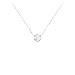 Bezel Set 5mm Gemstone Pendant