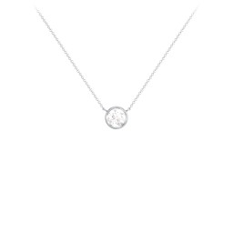 Bezel Set 5mm Gemstone Pendant