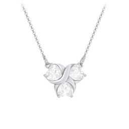 Love and Kisses 3 Gemstone Pendant