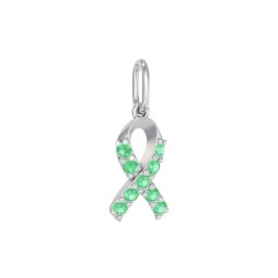 Pavé Awareness Ribbon Charm