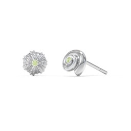 Ocean Collection Studs With Accent - Pair