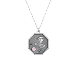 Year of the Snake Engravable Zodiac Medallion Necklace