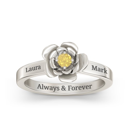 Flourish Rose Ring