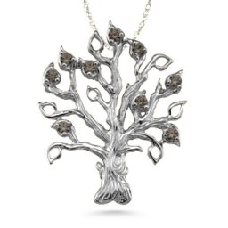 Family Tree 3-14 Stones Pendant