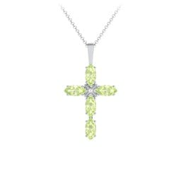Marquise Cross Pendant
