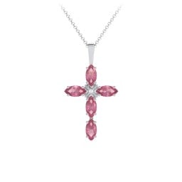 Marquise Cross Pendant
