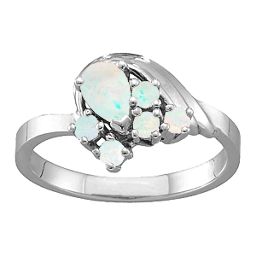 3-9 Stones Swan Ring