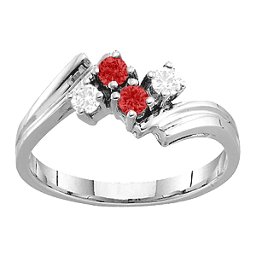 2-7 Winged Accents Ring