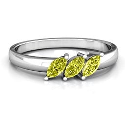Grand Marquise Trio Ring