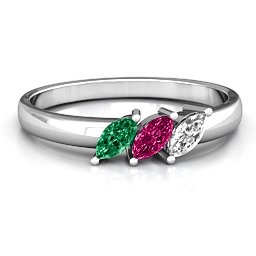 Grand Marquise Trio Ring