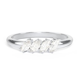 4 Stone Marquise Ring