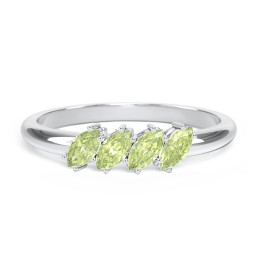 4 Stone Marquise Ring