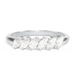6 Stone Marquise Ring