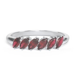 6 Stone Marquise Ring