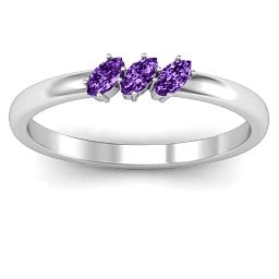 Petit Marquise Trio Ring