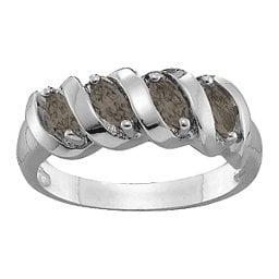 2-6 Marquise Spiral Ring