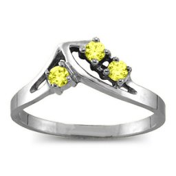 1-5 Stone Crest Ring