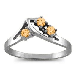 1-5 Stone Crest Ring