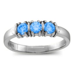 Classic Separated 2-5 Stones Ring