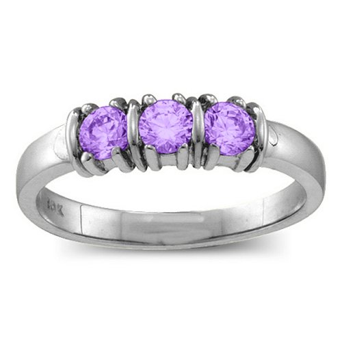 Classic Separated 2-5 Stones Ring