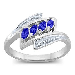 2-6 Marquise and Accents Ring