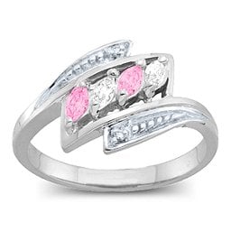 2-6 Marquise and Accents Ring