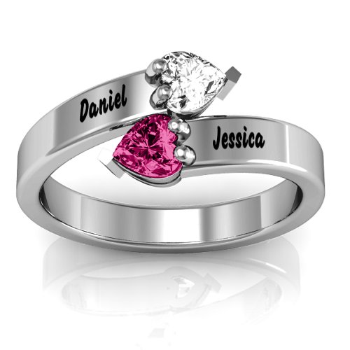 "Tribute" Hearts Bypass Ring