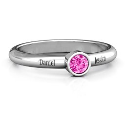 Bezel Set Solitaire Ring