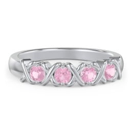 Hugs & Kisses XOXO Ring with 2-5 Stones
