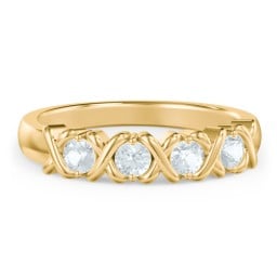 Hugs & Kisses XOXO Ring with 2-5 Stones