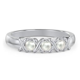 Hugs & Kisses XOXO Ring with 2-5 Stones