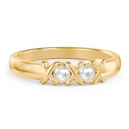 Hugs & Kisses XOXO Ring with 2-5 Stones