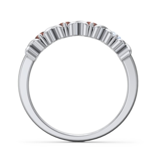 Hugs & Kisses XOXO Ring with 2-5 Stones