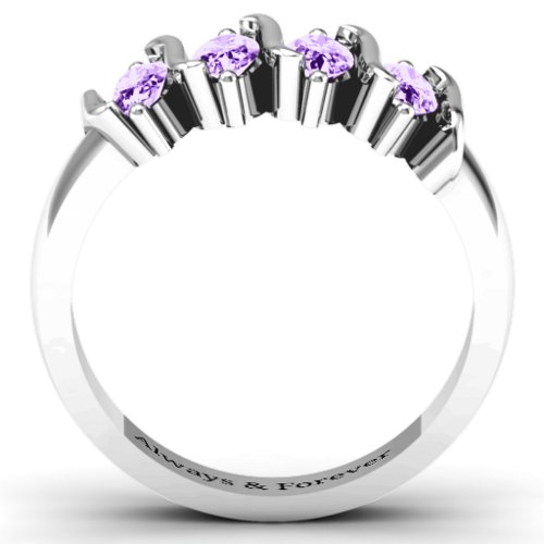 2-5 Oval Stones Ring