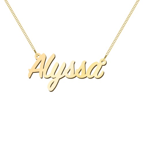 Personalized Name Necklace Layering Set with Paper Clip Chain