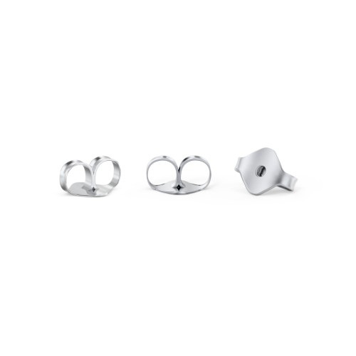 Engravable Edgy & Bold Stud Earrings Stack - Set of 3 – Sterling Silver