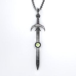 Carmilla - Sword of Hastur Pendant with Gemstone