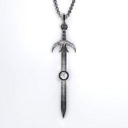 Carmilla - Sword of Hastur Pendant with Gemstone